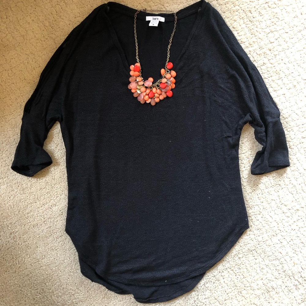 Cold shoulder top